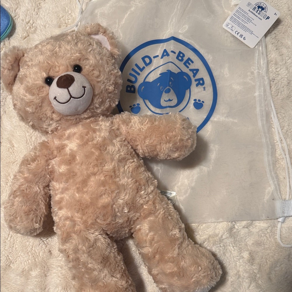Build-A-Bear Tan Plush Teddy